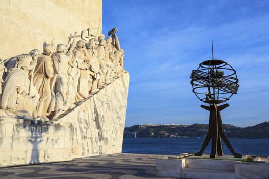 Famous Monument to the Discoveries, Lisbon, Portugal, Europe 