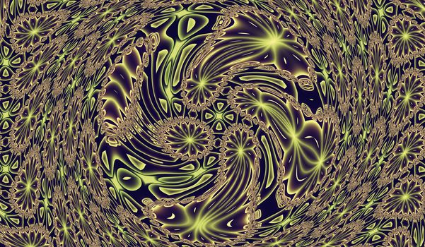 Original pattern design, abstract psychedelic art, happy dance