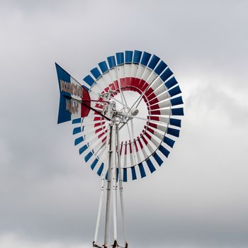 old classic windmill vane