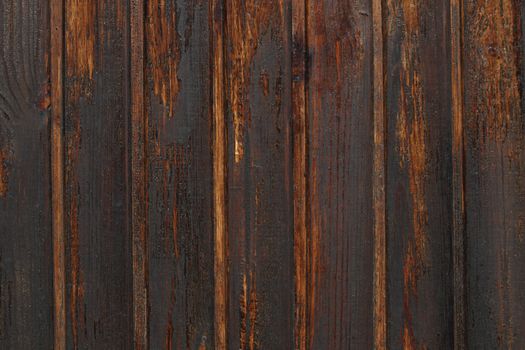 close up of wall made of wooden planks