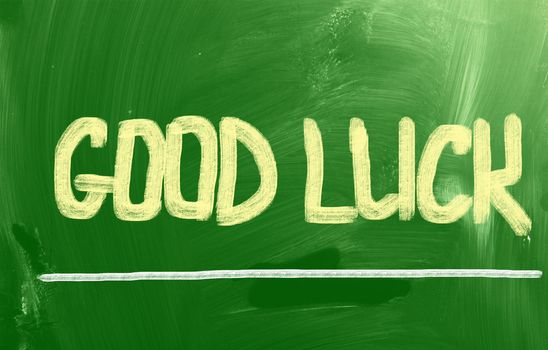 Good Luck Concept