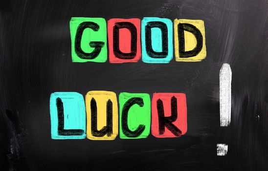 Good Luck Concept