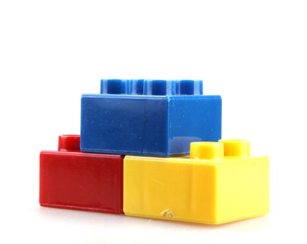 Building Blocks Isolated On White