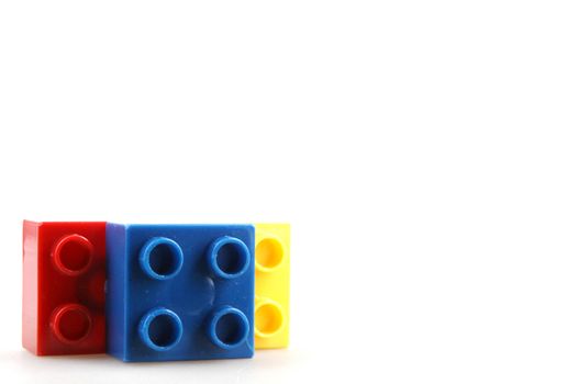 Building Blocks Isolated On White