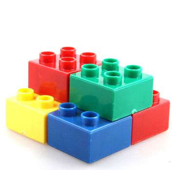 Building Blocks Isolated On White