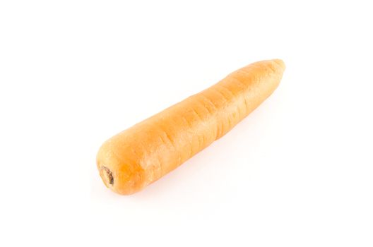 food vegetable orange carrot isolated on white background