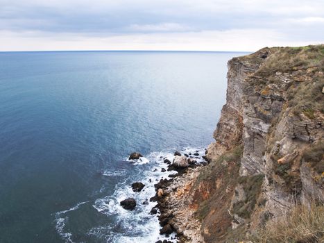 Sea and Rocks at Cape Kaliakra, Bulgaria