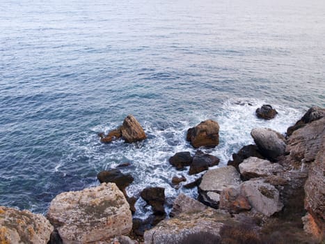 Photo of the Sea and Rocks