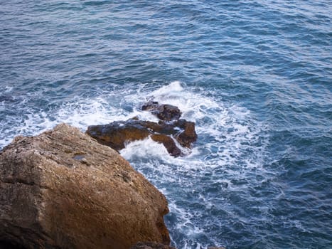 Photo of the Sea and Rocks