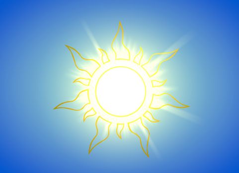 sun background