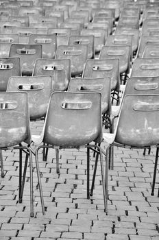 Empty chairs