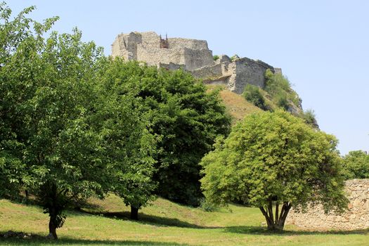 Devin castle near Bratislava (at the border with Austria) 