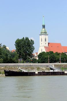 St. Martin Cathedral in Bratislava, Slovakia 