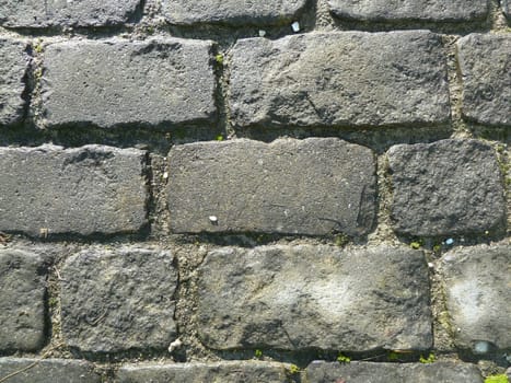 Grey paving blocks as a background