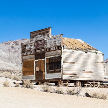 Rhyolite is a ghost town in Nye County, in the U.S. state of Nevada