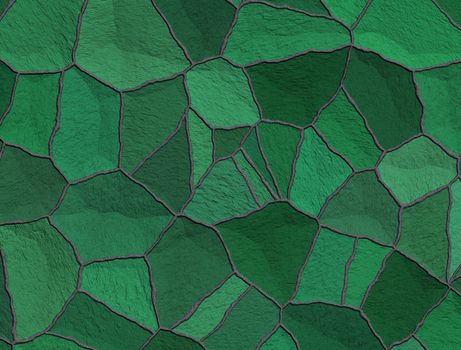 Dark green tiles seamless background