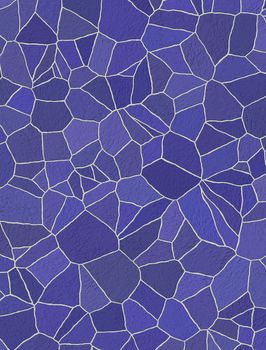 blue and purple rustic mosaic tile pattern