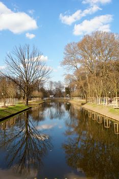 Tiergarten center city park, Berlin, Germany.
