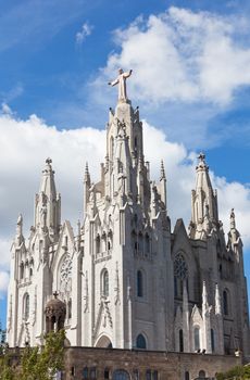 Temple del Sagrat Cor (Church of the Sacred Heart). Barcelona. Spain