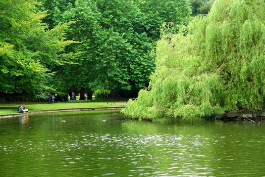 St Stephen's Green park in Dublin