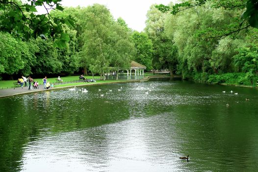 St Stephen's Green park in Dublin