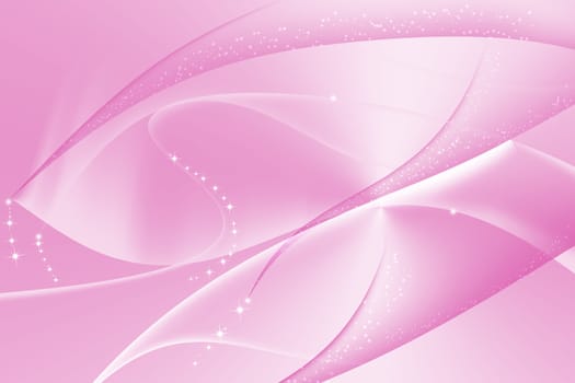 Pink abstract design with wavy and curve background