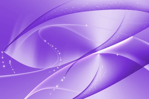 Purple abstract design with wavy and curve background