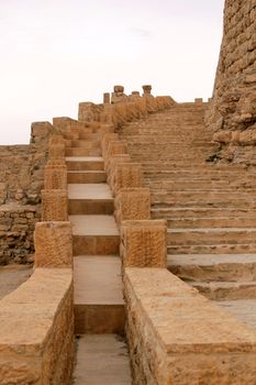 Crusader castle Al - Kerak (Karak) in Jordan, Asia 