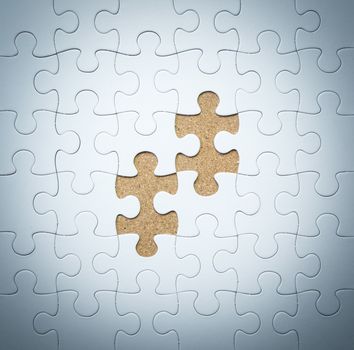 Missing jigsaw puzzle piece