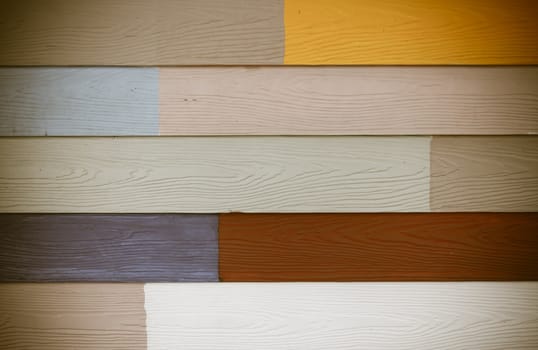 Multi color wooden wall background