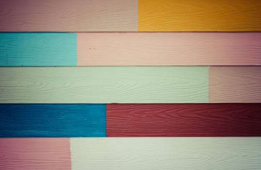 Multi color wooden wall background