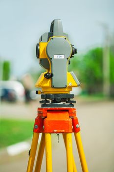 theodolite side view