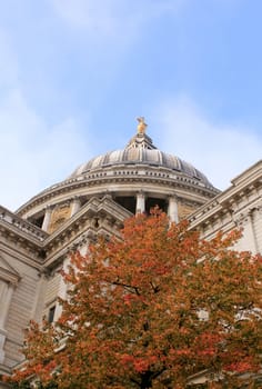 St Paul's Cathedral in London, United Kingdom (UK) 