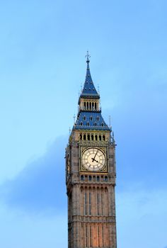 Big Ben at night, London, UK 