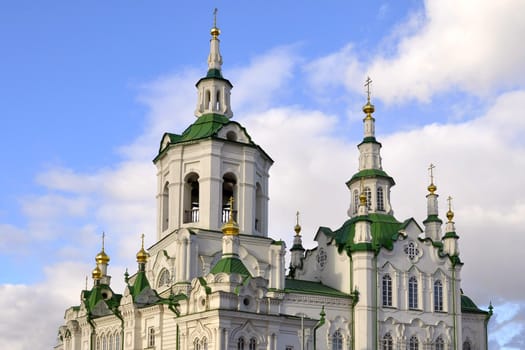 Spassky church in Tyumen. Russia.