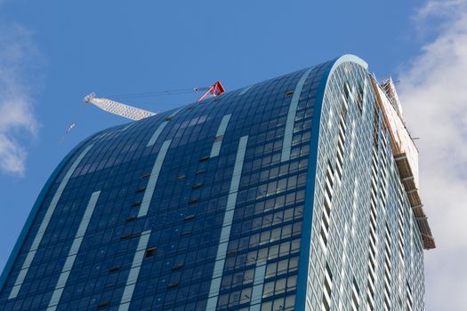 Construction of new high rise buildings in Toronto rapidly changing the skyline of the Ontario city