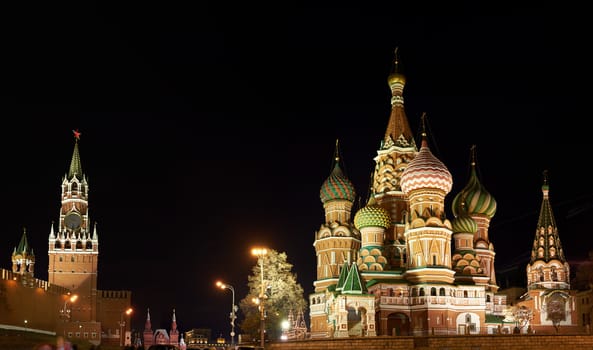 Moscow Kremlin and St. Basil's Cathedral