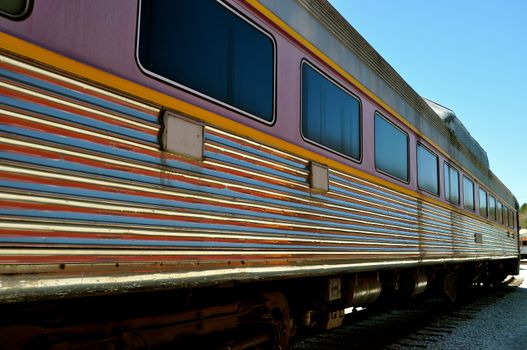 Car on tracks