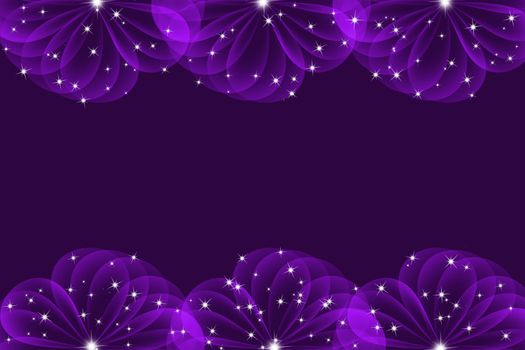 purple abstract background with circle layers