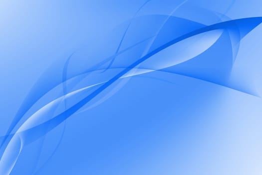 Blue abstract with curve background