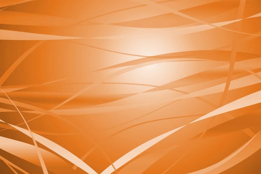 Orange abstract with lines background