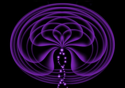 abstract purple curve background