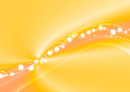 abstract curve yellow background