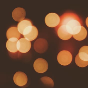 Abstract bokeh light vintage background 