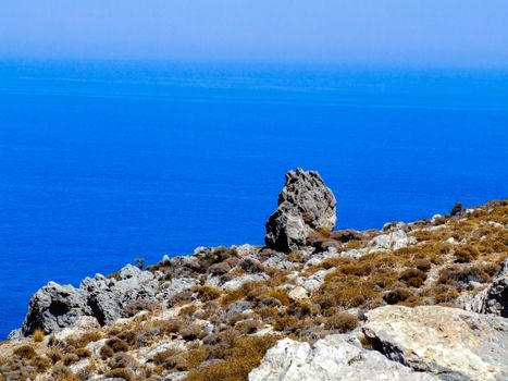 An image of Rocks near the Sea