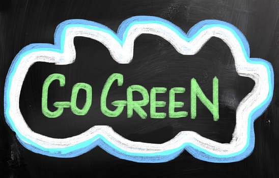 Go Green Concept