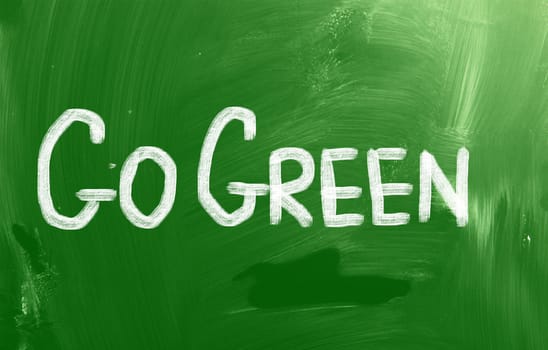 Go Green Concept