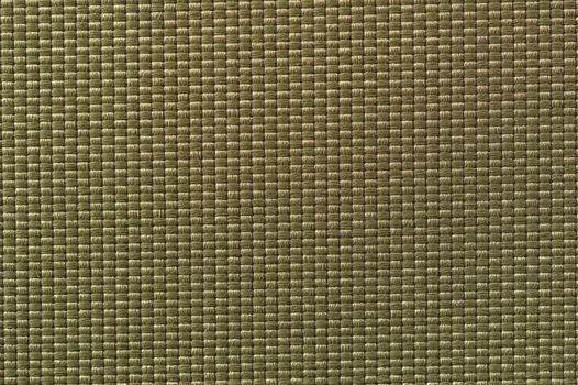 Weaved textile background in khaki