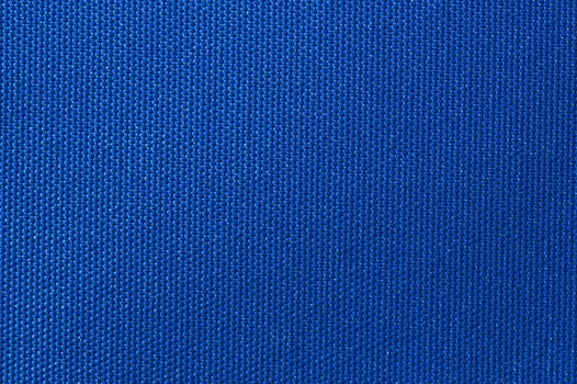 Weaved textile background on blue base