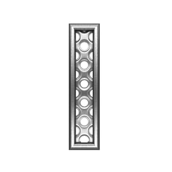 isolated metal figure